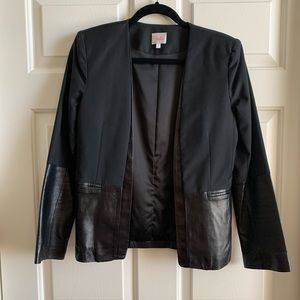 Parker leather blazer